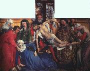 WEYDEN, Rogier van der The Descent from the Cross Spain oil painting artist
